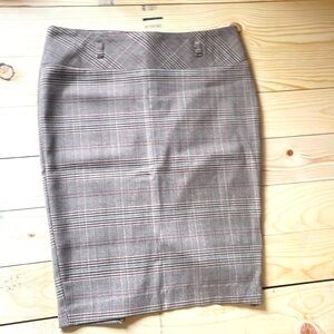 Preppy Y2K pencil skirt